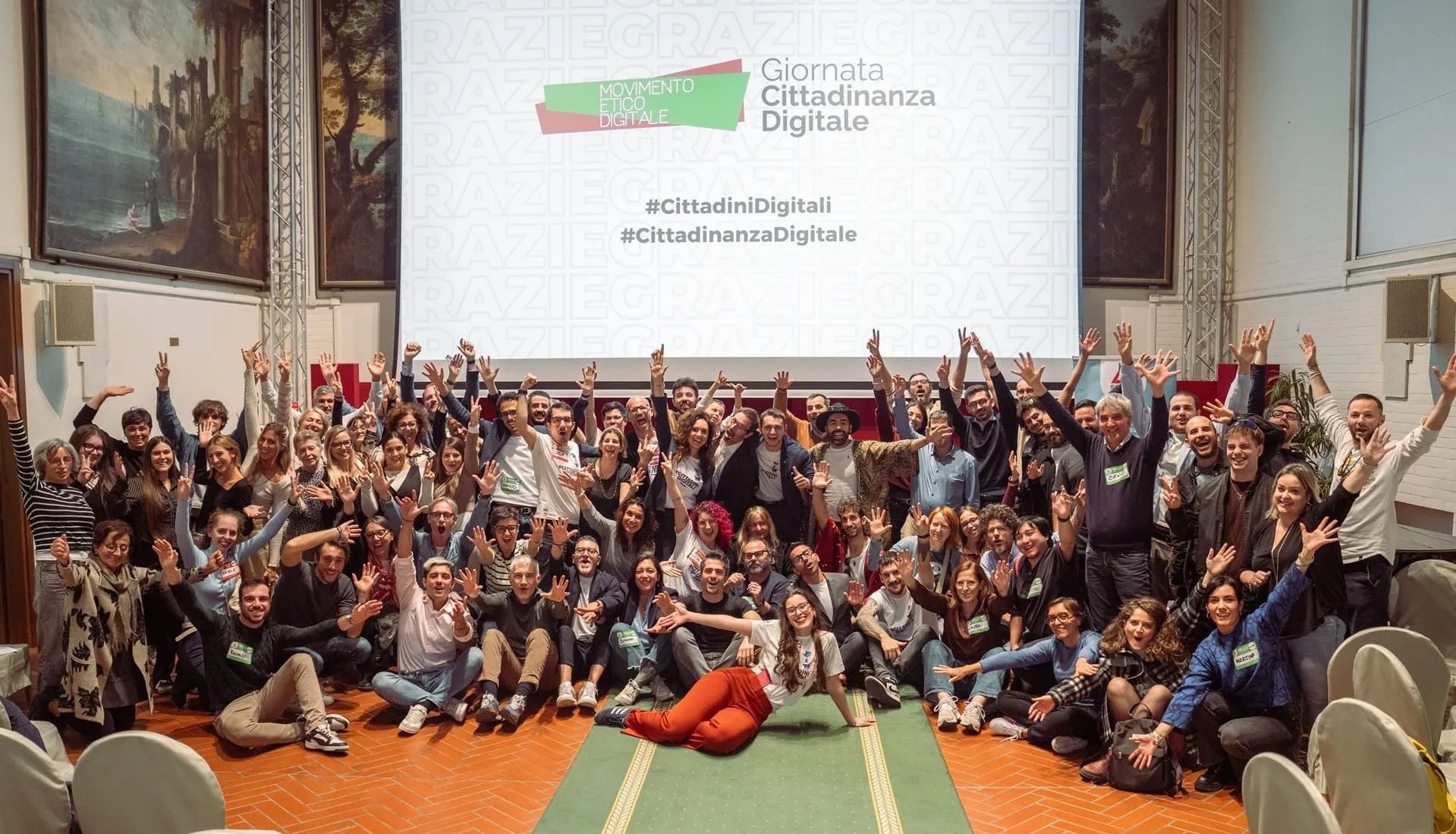 Il pubblico della Giornata della Cittadinanza Digitale